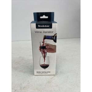 Brookstone Better Tasting In Every Glass Wine Aerator
